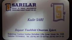 Sarılar Nalbur İnşaat Malzemeleri