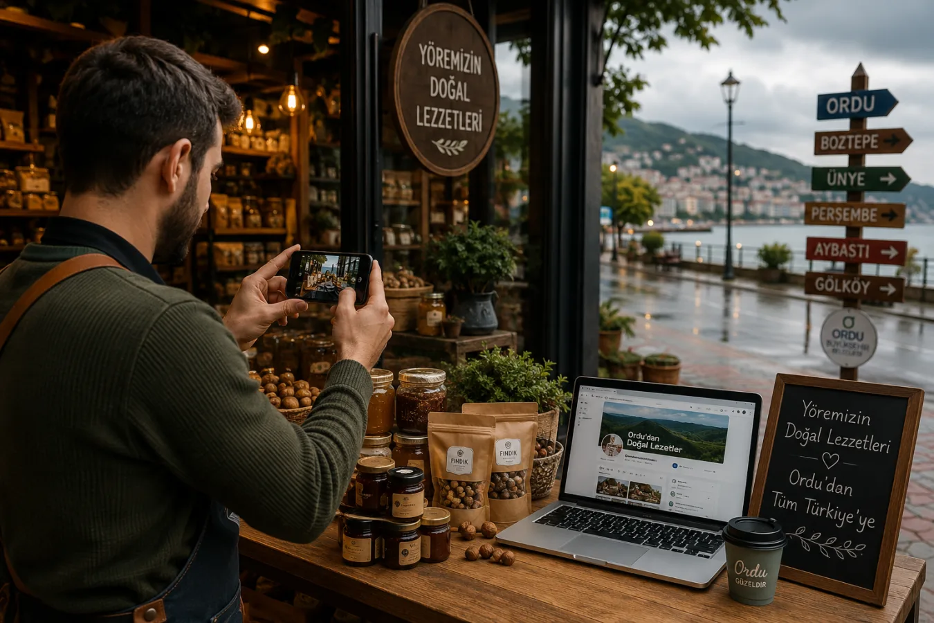 Ordu'nun Küçük İşletmeleri Dijitalde Büyüyor